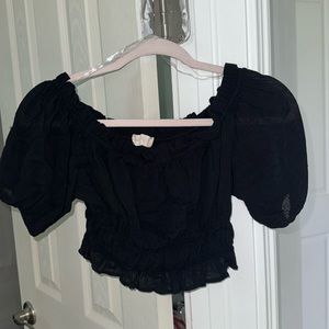 Slightly worn, altered state summer crop top